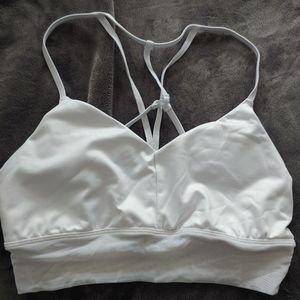 Alo Yoga Lavish bra, white size M